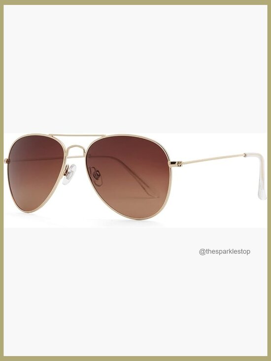 Polarized Aviator Sunglasses with UV400 Protection, Lightweight Metal Frame main image 7